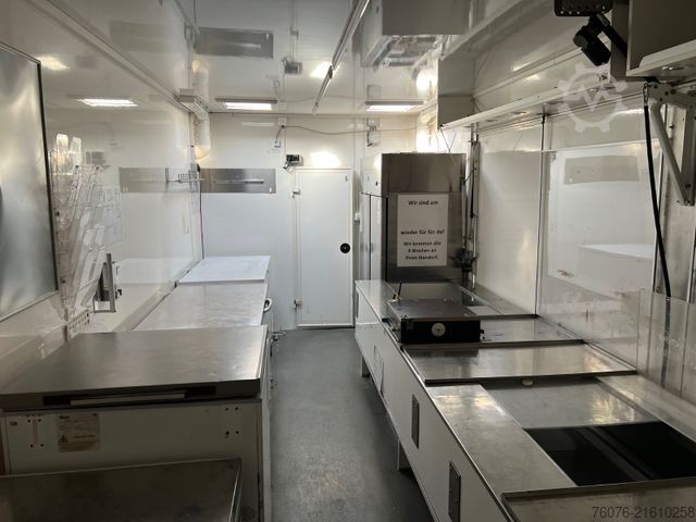 Sonderausbau-Transporter IVECO 70C17 Fleisch Theke Solar Heizung Kühler Kamera