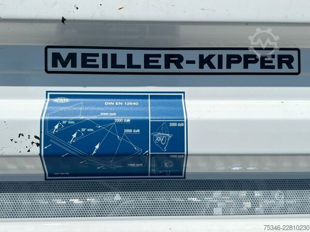 Dreiseitenkipper LKW MAN L90 18.284 4x4 LOF Kipper/Kran/47 tkm/HA gelenkt