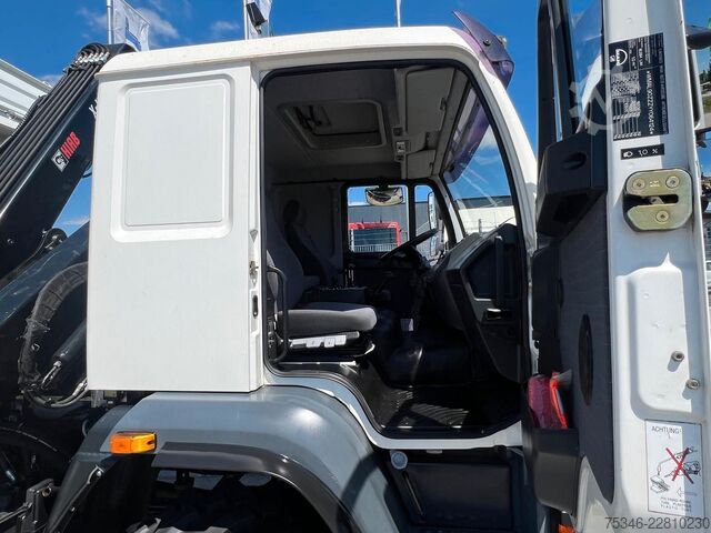 Dreiseitenkipper LKW MAN L90 18.284 4x4 LOF Kipper/Kran/47 tkm/HA gelenkt