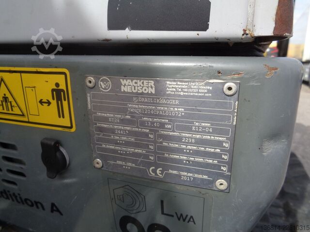 Sonstige WACKER ET24 VDS 2 x Löffel QC03 SW