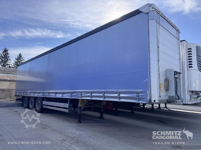 Auflieger mit Pritsche & Plane Schmitz Cargobull Curtainsider Standard