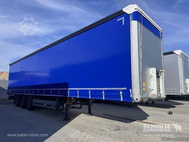 Auflieger mit Pritsche & Plane Schmitz Cargobull Curtainsider Standard