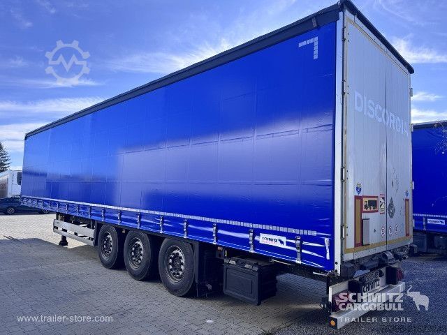 Auflieger mit Pritsche & Plane Schmitz Cargobull Curtainsider Standard