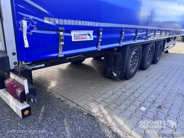 Auflieger mit Pritsche & Plane Schmitz Cargobull Curtainsider Standard