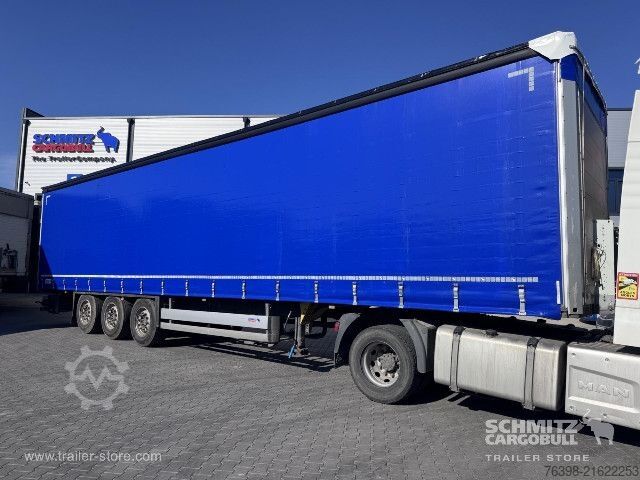 Auflieger mit Pritsche & Plane Schmitz Cargobull Curtainsider Standard