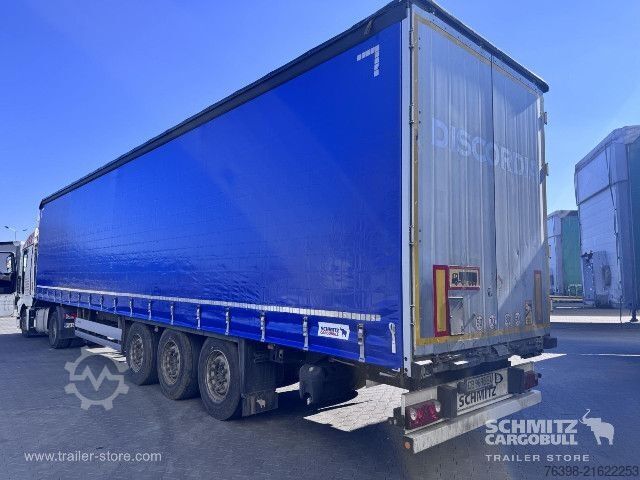 Auflieger mit Pritsche & Plane Schmitz Cargobull Curtainsider Standard