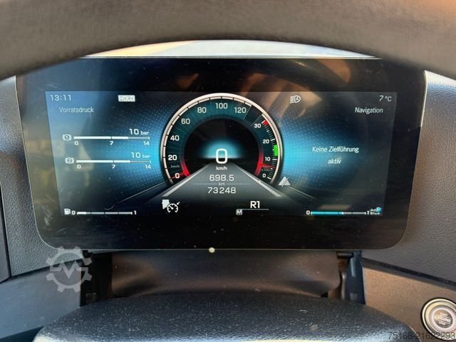 LKW mit Kofferaufbau MERCEDES-BENZ ACTROS 1830 L Koffer 7 m LBW 2 T*LASI VDI*73 tkm