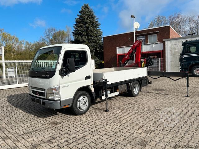 Autokranwagen MITSUBISHI FUSO 5S13 Pritsche + Fassi F40B Kran  4x2