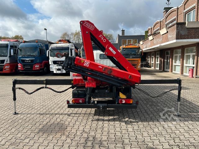 Autokranwagen MITSUBISHI FUSO 5S13 Pritsche + Fassi F40B Kran  4x2