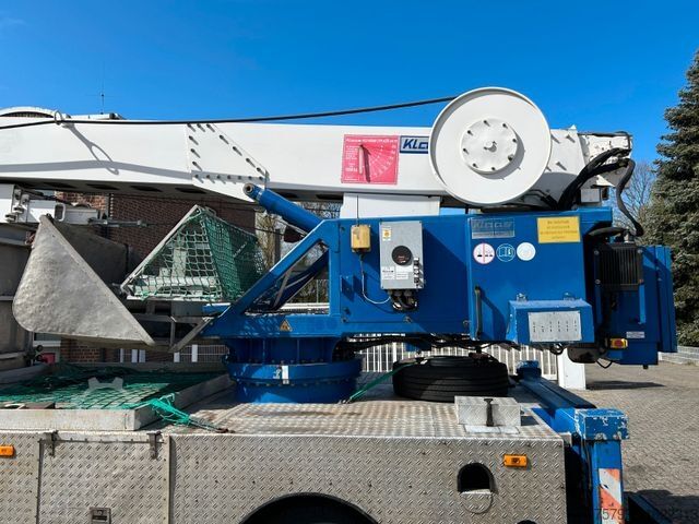 Autokranwagen MAN 8.180 Dachdeckerkran Klaas Arbeitskorb 34m