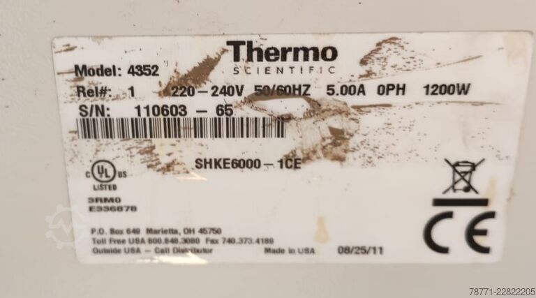 Incubator Shaker Thermo Fisher Scientific MaxQ 6000