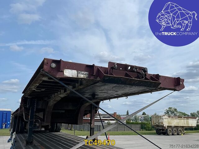 Semi-Tieflader Vanhool 