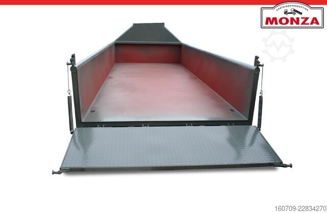 Abrollcontainer Monza 9,5m³ - Kombiklappe