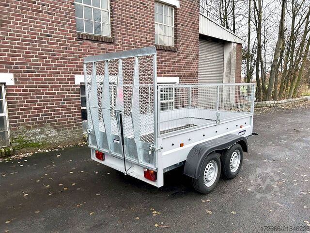 Low loader Variant VARIANT 2004 F2 MR K | RAMPE 257X145X39CM 2000KG TIEFLADER + GITTERAUFSATZ