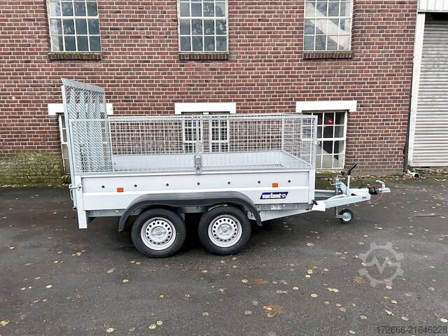 Low loader Variant VARIANT 2004 F2 MR K | RAMPE 257X145X39CM 2000KG TIEFLADER + GITTERAUFSATZ