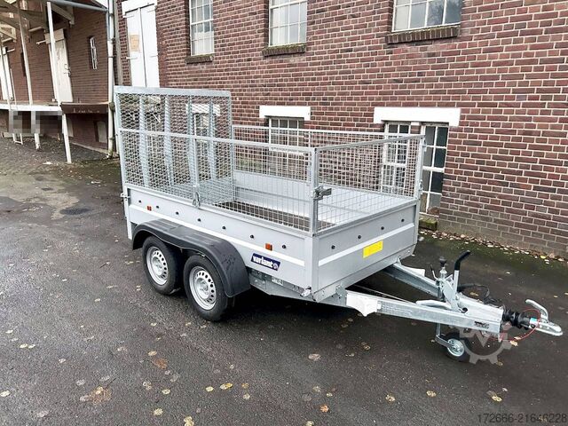 Low loader Variant VARIANT 2004 F2 MR K | RAMPE 257X145X39CM 2000KG TIEFLADER + GITTERAUFSATZ
