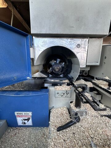 Hobel- und Kehlautomat, Vierseiter WEINIG Powermat 500