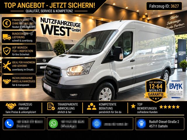 High top van FORD Transit TDCI*Hoch+Lang*L3-H2*Garantie*Automatik*