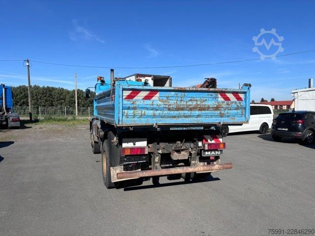 Three-sided tipper truck MAN Dreiseitenkipper MAN 18.224 Meiller DSK
