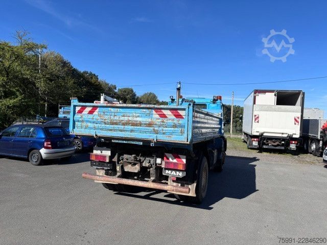 Three-sided tipper truck MAN Dreiseitenkipper MAN 18.224 Meiller DSK