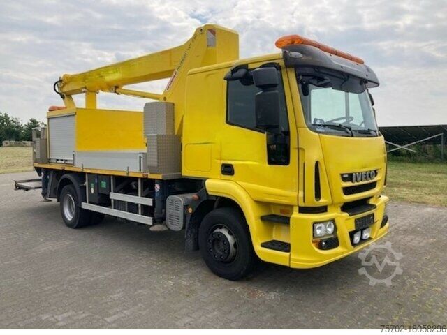 Working platform truck Iveco ML140E22 mit Wumag Palfinger Arbeitsbühne WT230