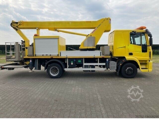 Working platform truck Iveco ML140E22 mit Wumag Palfinger Arbeitsbühne WT230