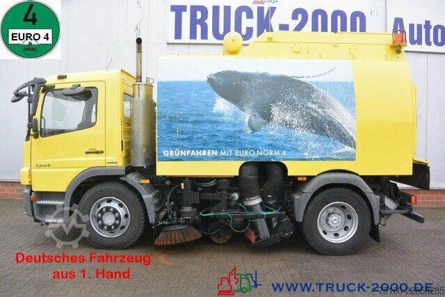 Road sweeper Mercedes-Benz Atego 1524 Faun Viajet 6 RL Besen rechts + links