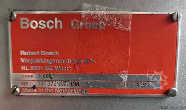 Vertical Form Fill Seal Machine Bosch NEL100