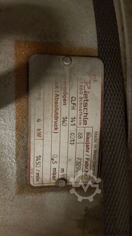 Vacuum pump 140 m / h Rietschle CLFH 141 (01)