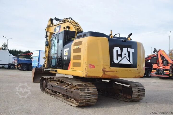Raupenbagger Caterpillar 323E-stock id2