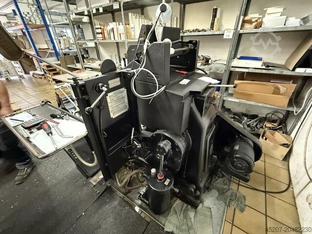 1956 Heidelberg Tiegel A3 GT mit HAKRO Heißfolienprägeeinrichtung Heidelberg Tiegel A3 GT mit HAKRO Heißfolienprägeeinrichtung
