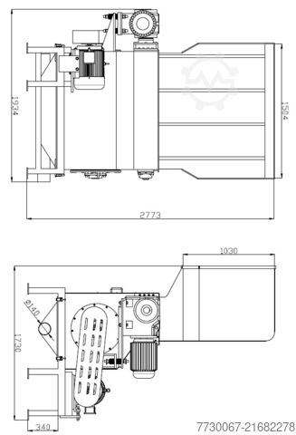 POLYSTYRENE CRUSHER HARDEN FF1300