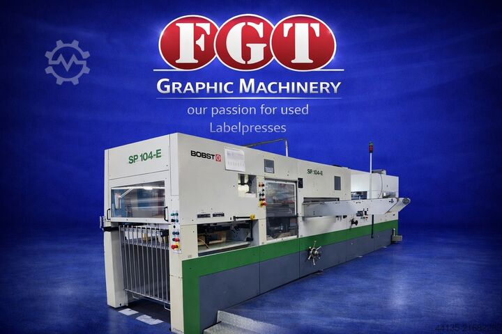 FGT Graphic Machinery - DIE Cutter BOBST SP 104E