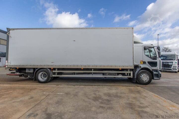Box body RENAULT MIDLUM 270 (18t) DXI + Dhollandia