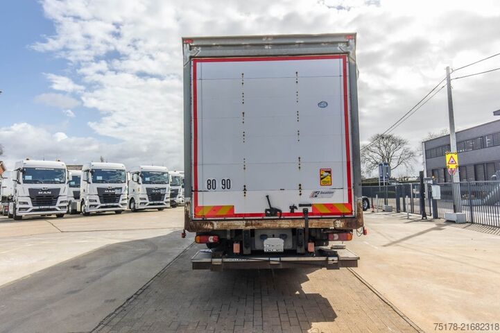 Box body RENAULT MIDLUM 270 (18t) DXI + Dhollandia