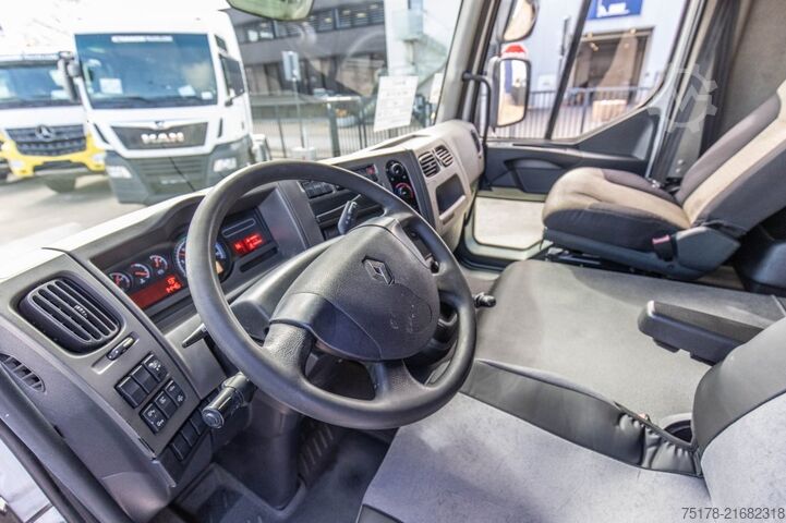 Box body RENAULT MIDLUM 270 (18t) DXI + Dhollandia