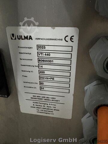 Packaging machine ULMA VTI440
