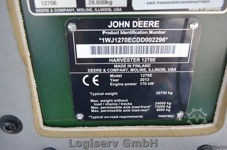 Forestry machine John Deere 1270E