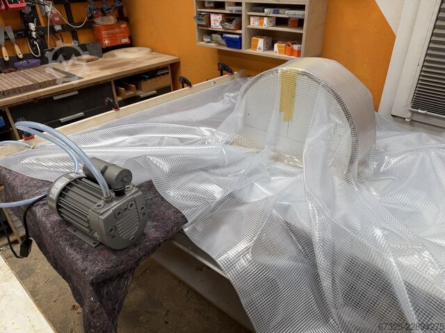 Laminating in layers and (moulded) veneering COLUMBUS Vakuumsack Vacuflex