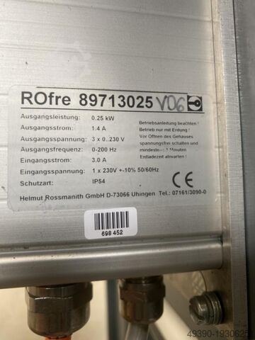 Förderband, Gurtbandförderer, Gurtförderer, Bandförderer, Zahnriemenförderer, Kleingutförderband, Fl MFP Fördertechnik 2800 x 360