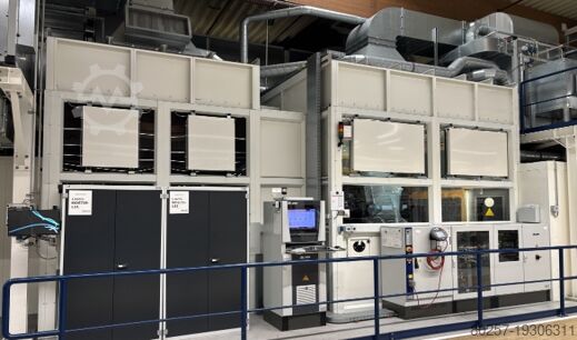 Automatic painting line b+m Surface Systems 
