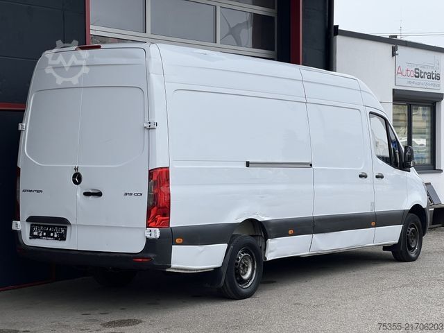 High top van MERCEDES-BENZ Sprinter 315 CDI L4 Klima MAXI Tempomat 3-Sitz