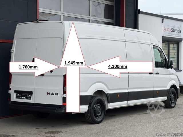 High top van MAN TGE 3.180 MAXI Klima Kamera Tempomat 3-Sitzer