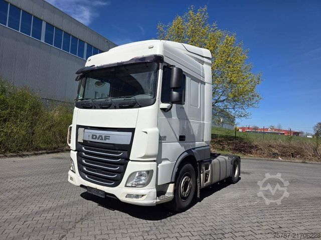 Standard tractor unit DAF XF 460 Standard + Krone Gardine Coiler Standard