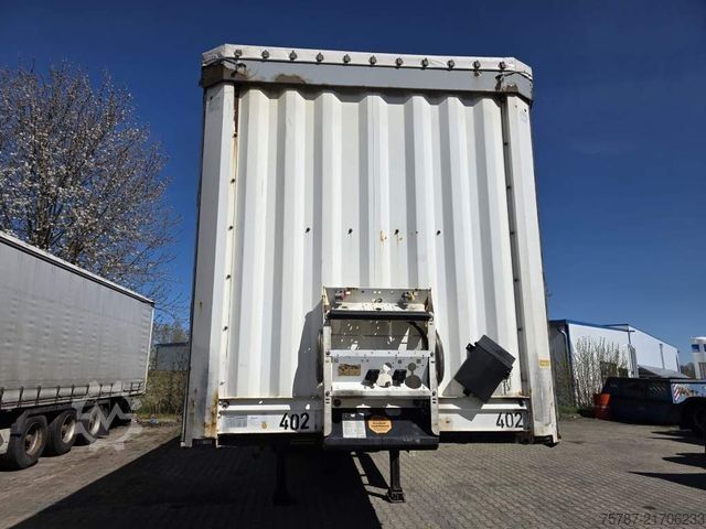 Auflieger mit Pritsche & Plane KRONE Gardine Standard Coiler, Lift, BPE Trommel