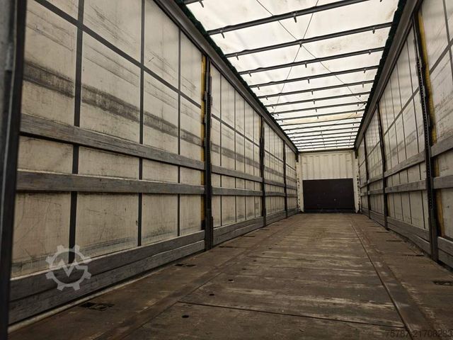 Auflieger mit Pritsche & Plane KRONE Gardine Standard Coiler, Lift, BPE Trommel