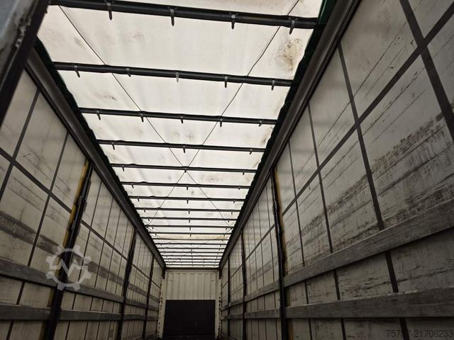 Auflieger mit Pritsche & Plane KRONE Gardine Standard Coiler, Lift, BPE Trommel