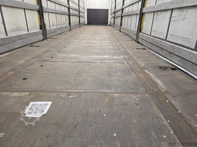 Auflieger mit Pritsche & Plane KRONE Gardine Standard Coiler, Lift, BPE Trommel