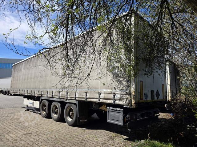 Auflieger mit Pritsche & Plane KRONE Gardine Standard Coiler, Lift, BPE Trommel