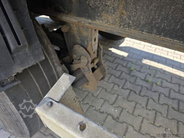 Auflieger mit Pritsche & Plane KRONE Gardine Standard Coiler, Lift, BPE Trommel